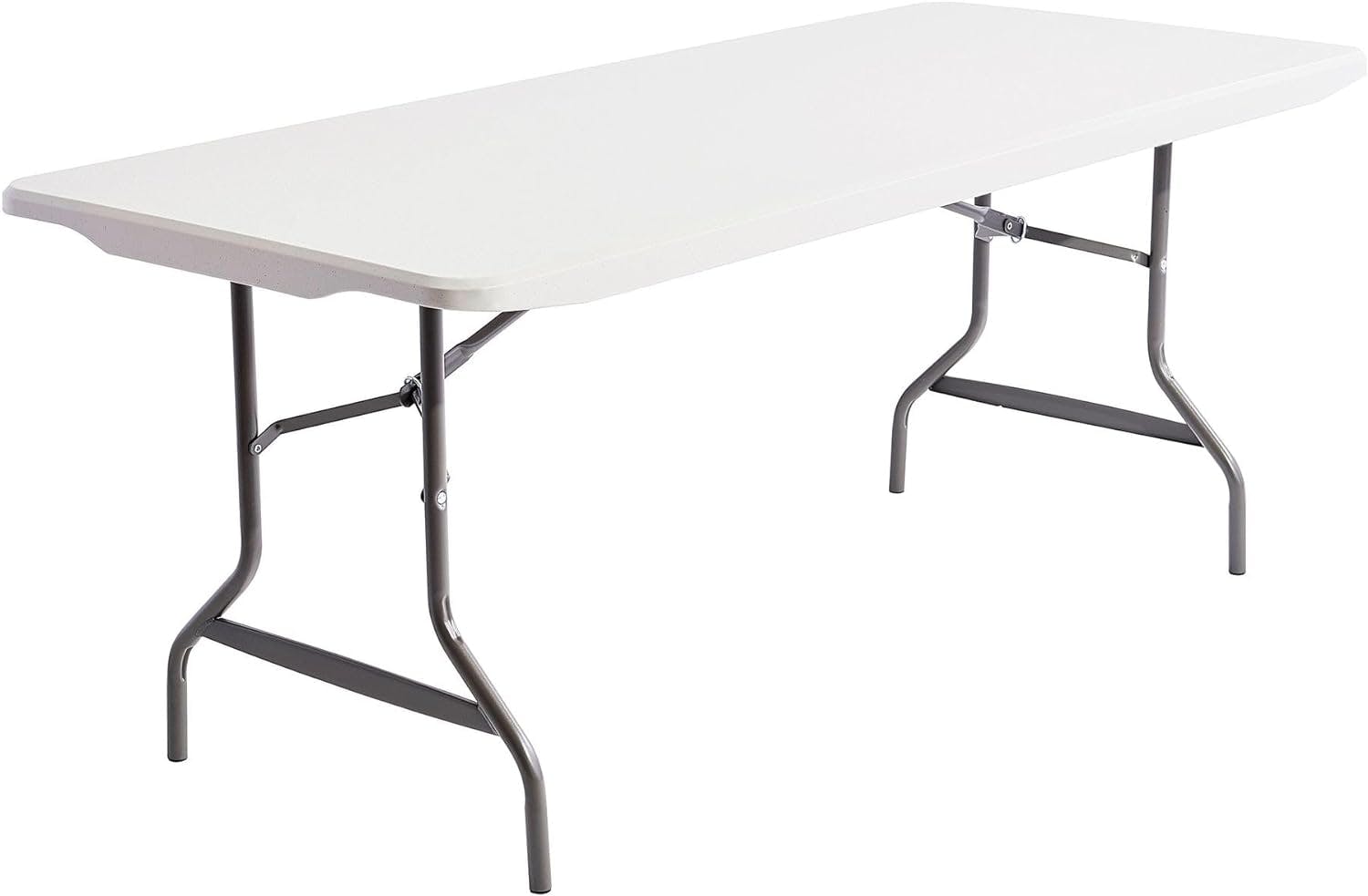 Platinum Polyethylene 72" Folding Table for Indoor/Outdoor