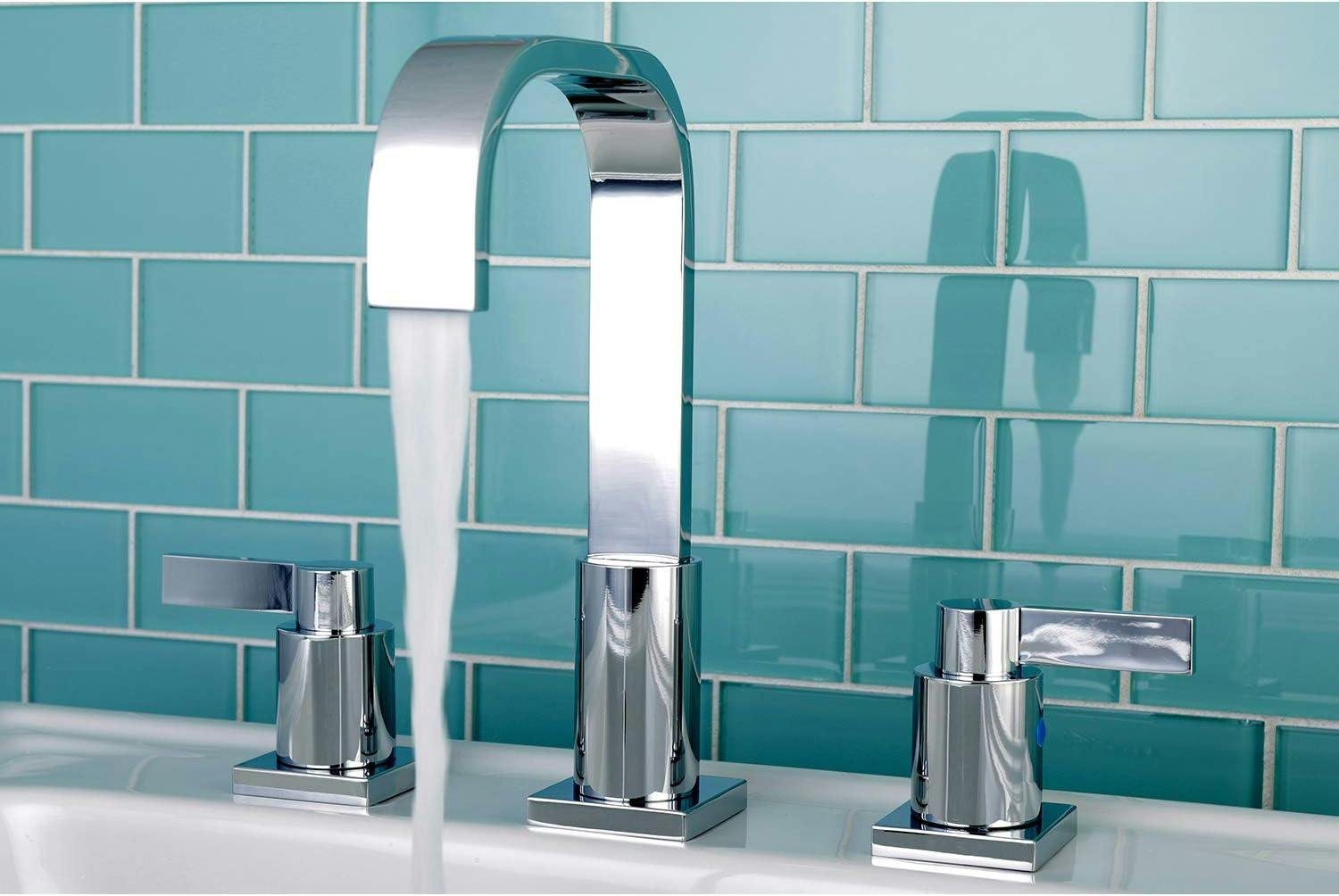 NuvoFusion Polished Chrome Widespread Bathroom Faucet