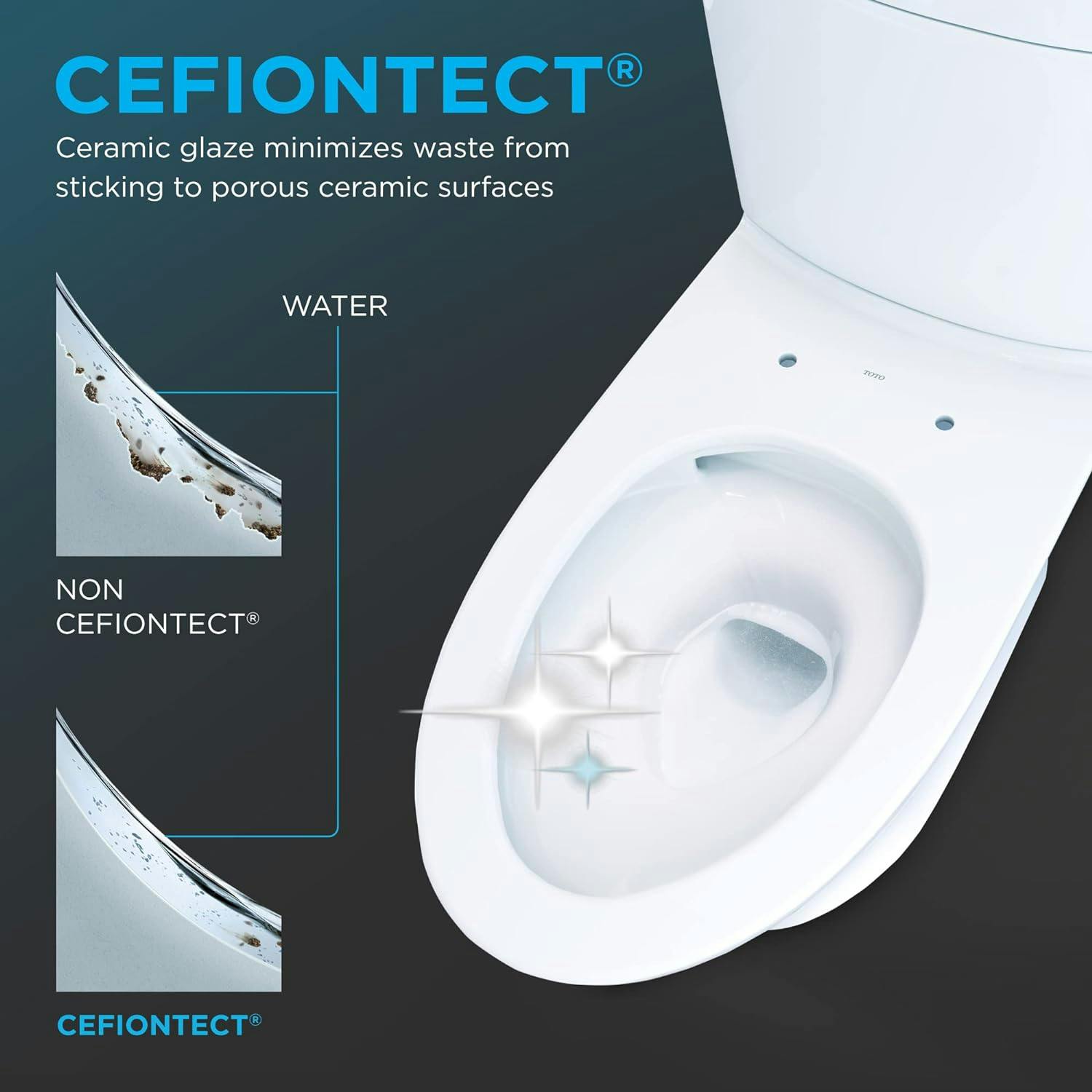 Elongated Bone Vitreous China Dual-Flush High-Efficiency Toilet