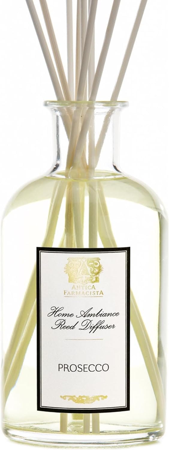 Antica Prosecco Elegance 16.9 Fl Oz Reed Diffuser with White Birch Reeds