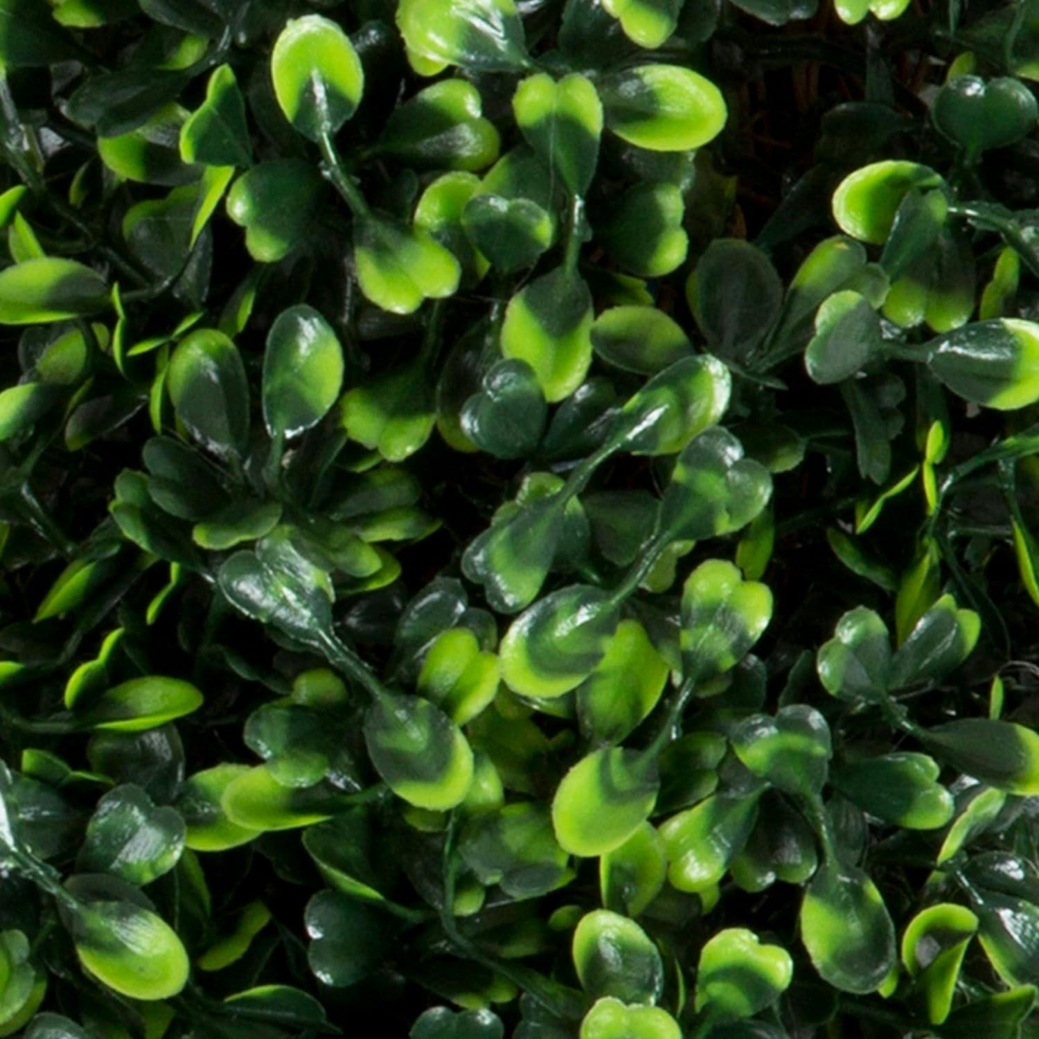 All-Season Boxwood 16.5" UV-Resistant Artificial Wreath