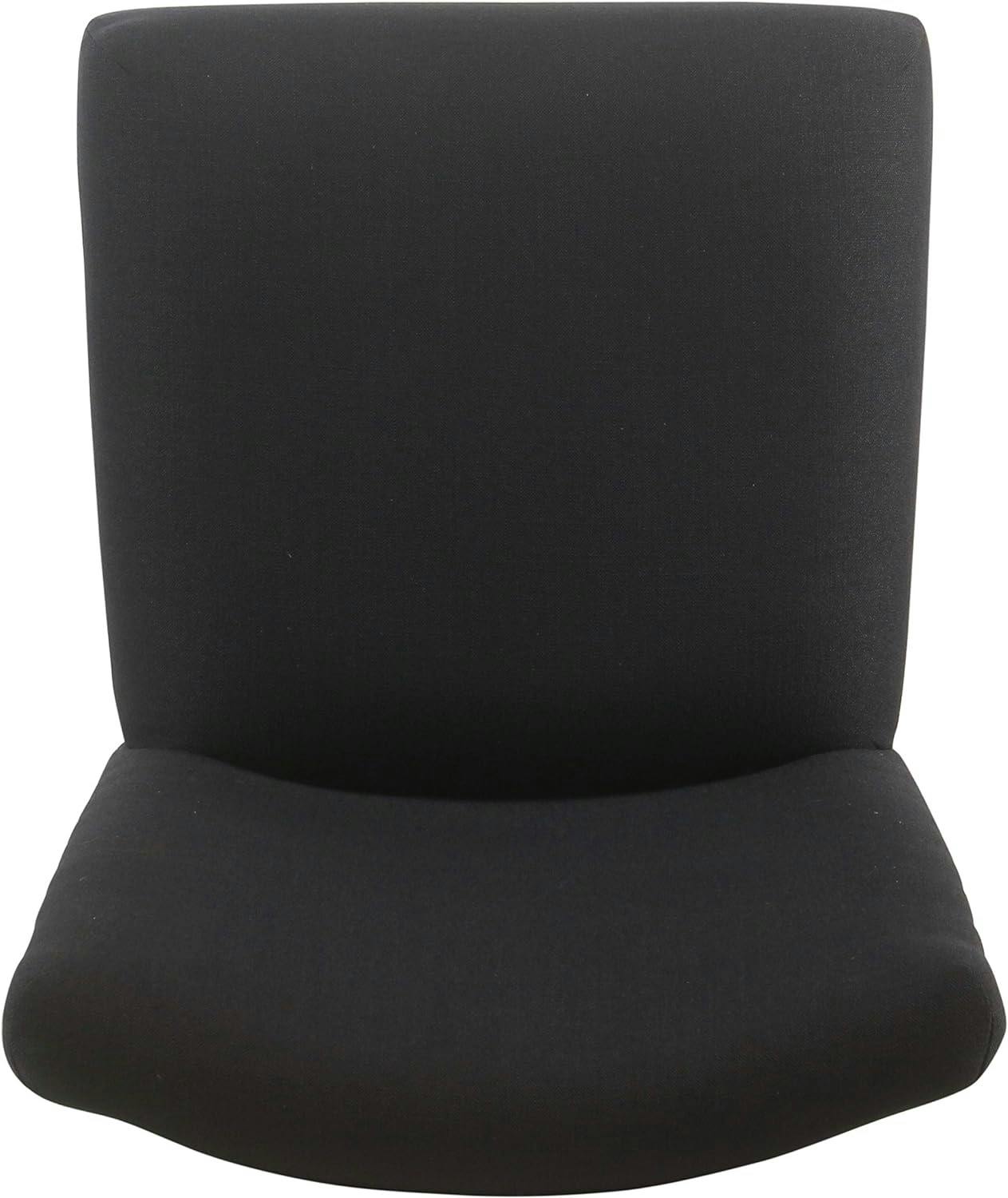 Navy Elegance 24" Upholstered Counter Stool with Nailhead Trim