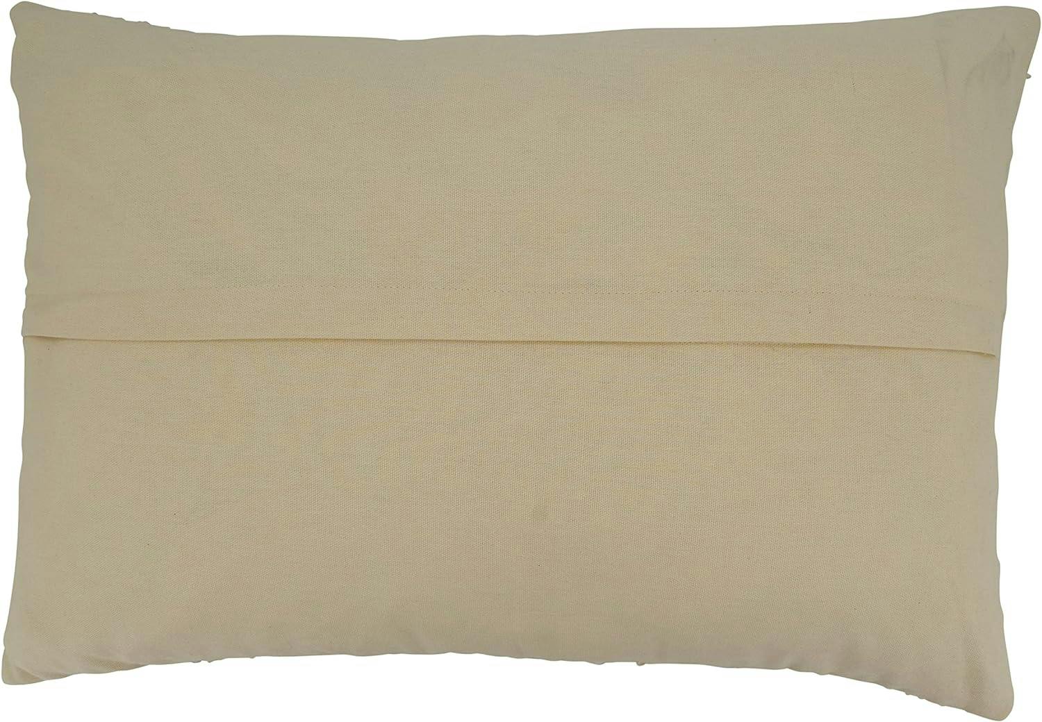 Black & White Thin Striped Cotton Throw Pillow Cover 16"x24"