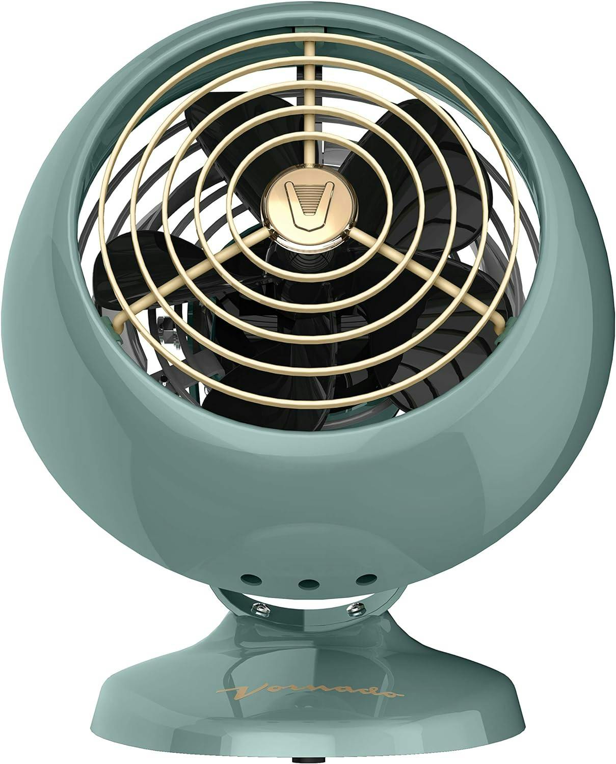 Vornado Mini Classic 2-Speed Green Air Circulator Desk Fan