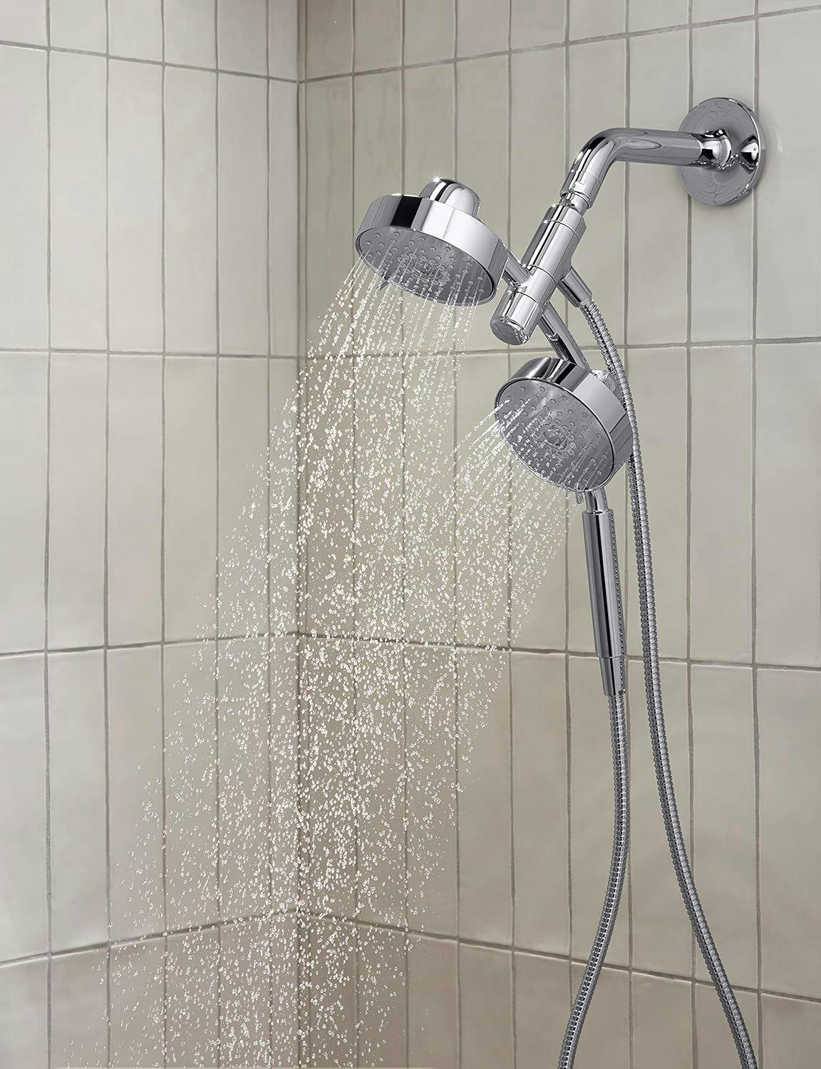 Purist Chrome 2.5 GPM Multifunction Spa Shower Combo Kit