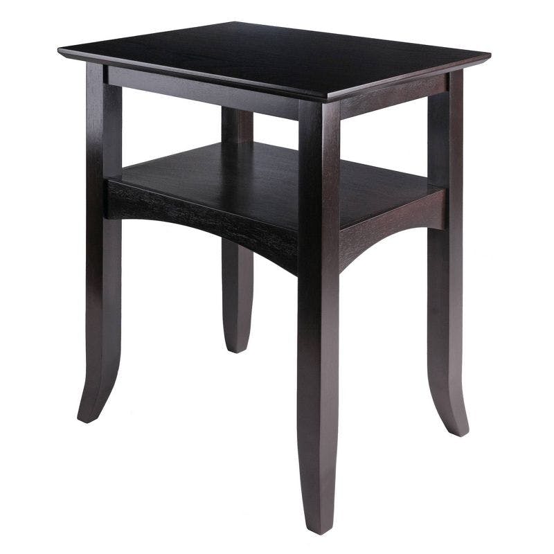 Camden Solid Wood Coffee Finish Transitional End Table