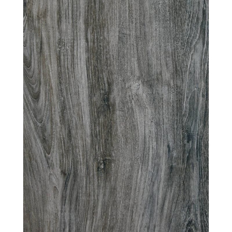 Driftwood-Inspired Smoky Gray 1-Drawer Nightstand with Modern Handle