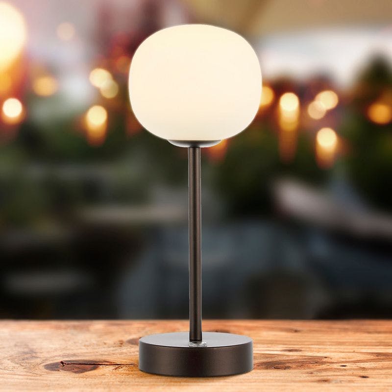Natalia 12.25" Oil-Rubbed Bronze Cordless LED Table Lamp