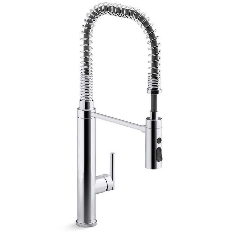 Purist 30.75" Chrome Semi-Professional Kitchen Faucet with Pull-Out Spray