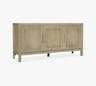 Anders 64.5" Cane Media Console, Driftwood