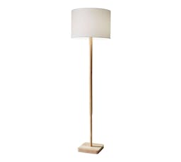 Morton Wood Floor Lamp, Natural
