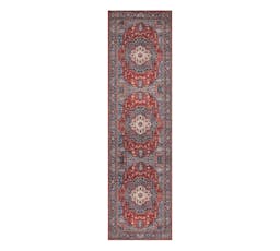 Sarina Persian-Style Rug, 2'3" x 7'6", Red