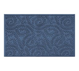 Waterhog Boxwood Doormat, 3 x 5', Navy