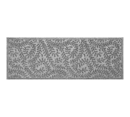 Waterhog Boxwood Doormat, 1.8 x 5', Medium Gray