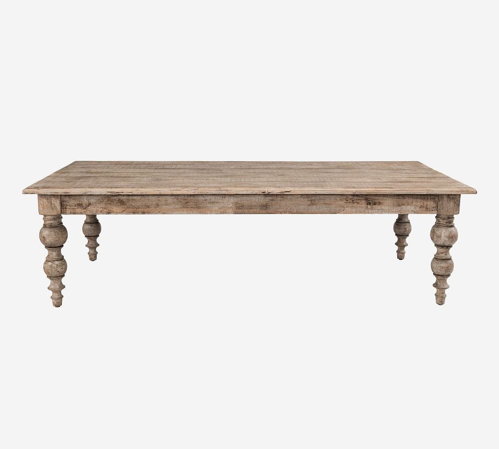 Bander 64" Rectangular Reclaimed Wood Coffee Table, Natural
