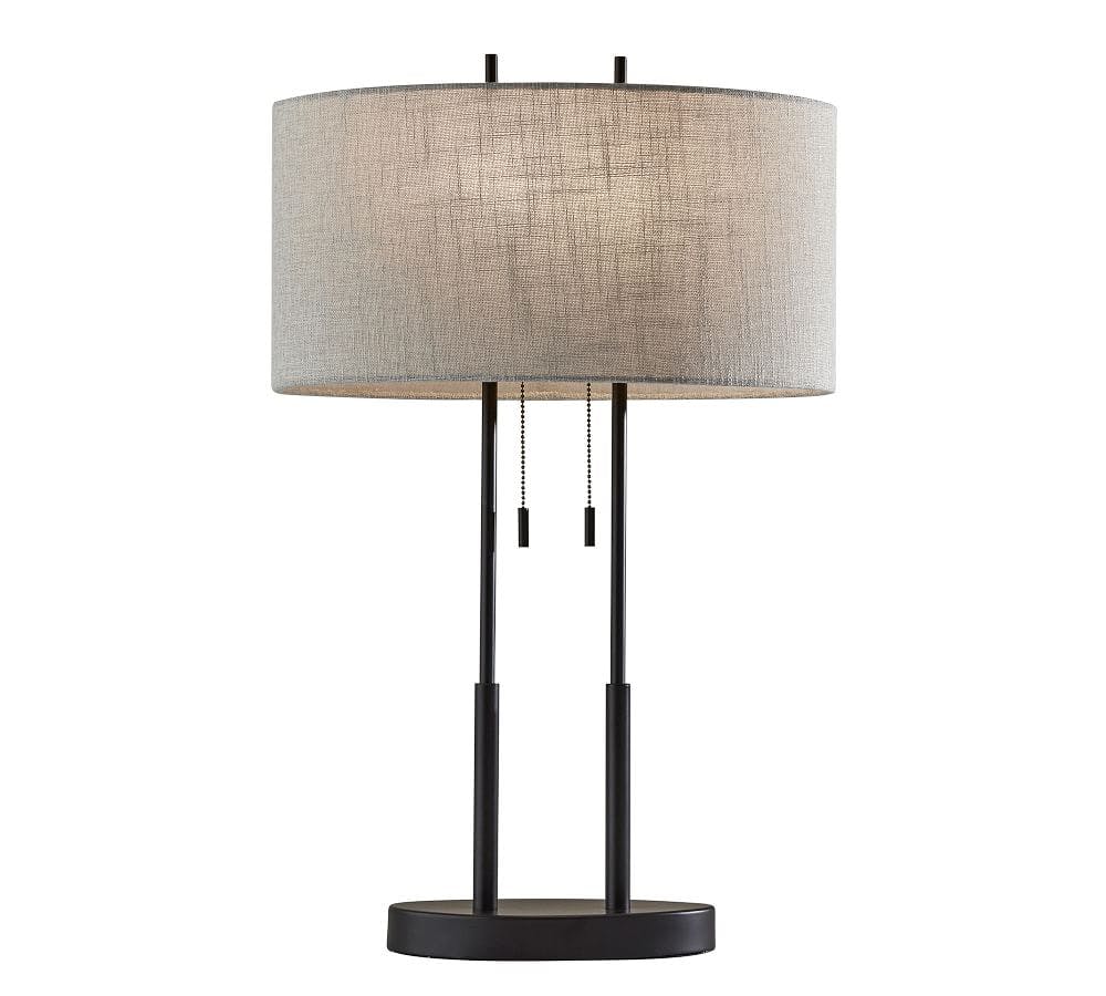 Tuppence Metal Table Lamp, Antique Bronze