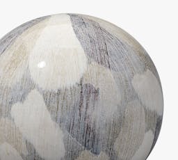 Ceramic Painted Sphere
