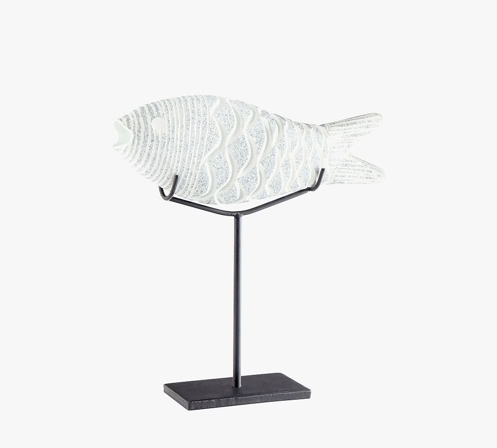 Decorative Pisces on Iron Stand