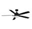 Benito 52" Polished Nickel Indoor Ceiling Fan