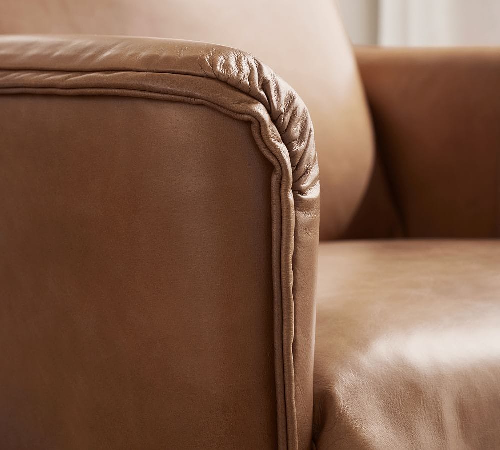 Ava Waldorf Leather Armchair