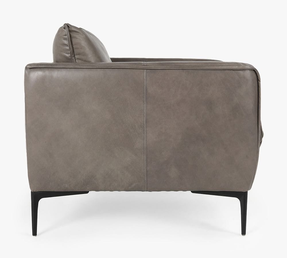 Ava Waldorf Leather Armchair