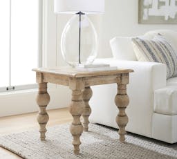 Bander Square Reclaimed Wood End Table
