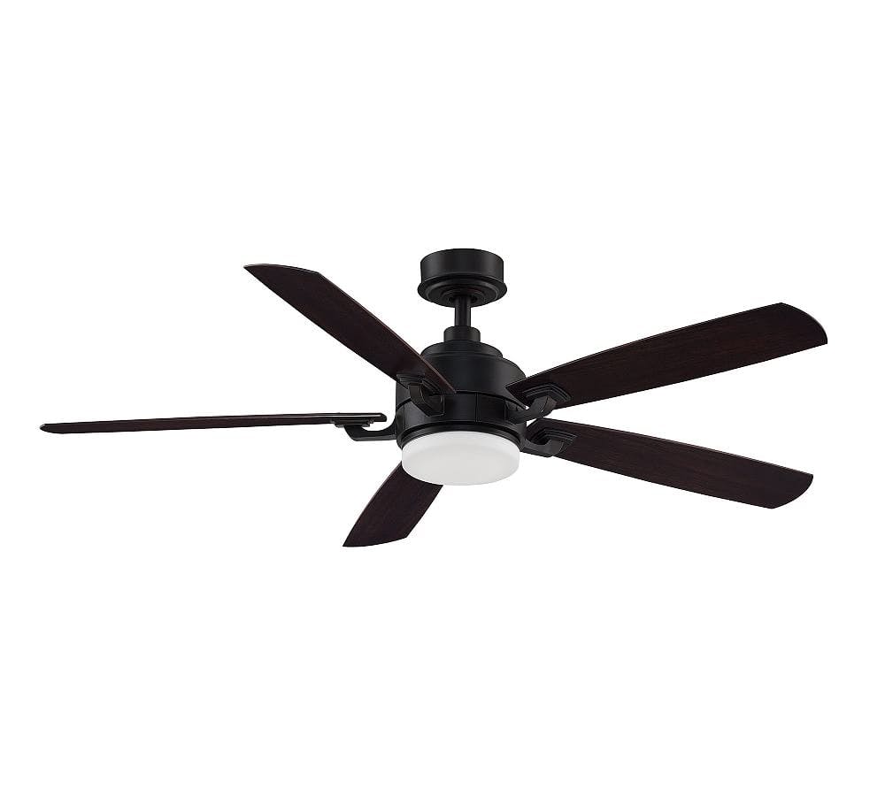 Benito 52" Polished Nickel Indoor Ceiling Fan