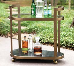 Jade Bar Cart