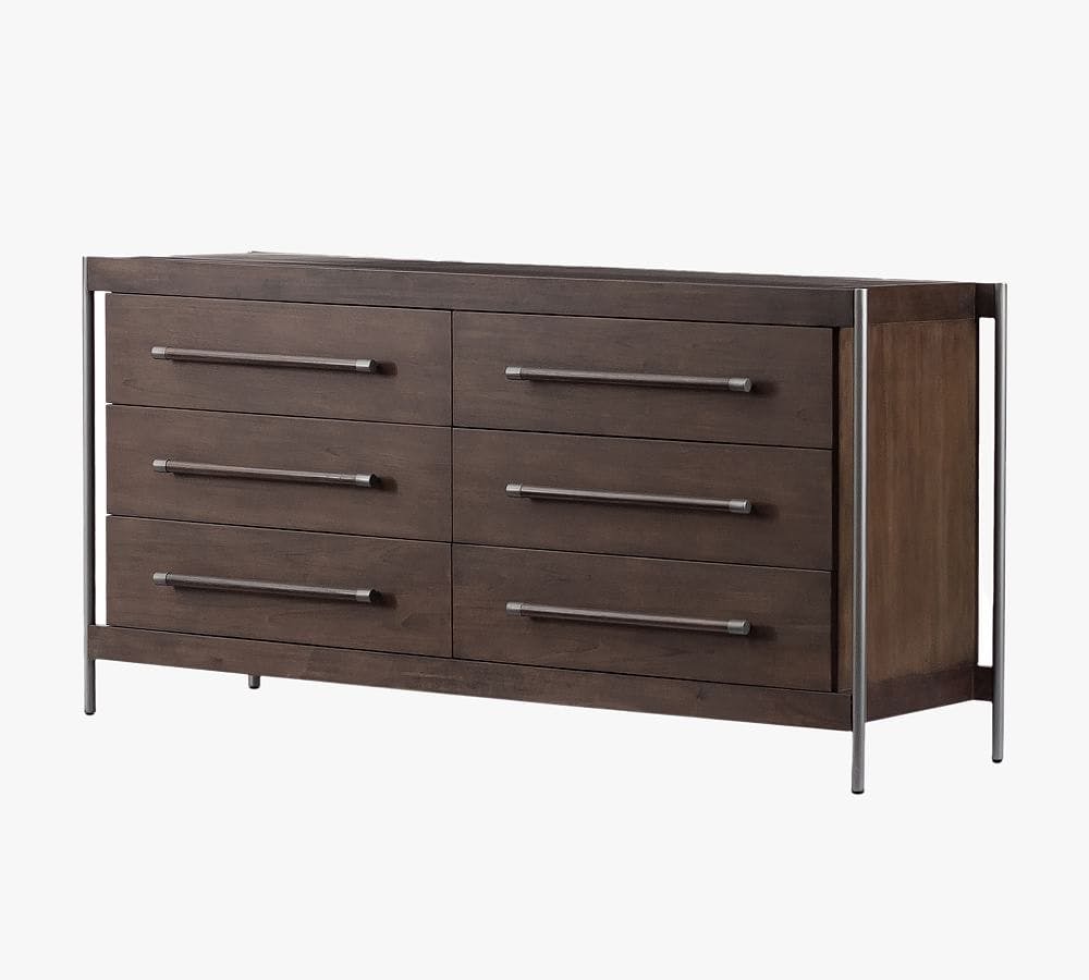 Haiden 6-Drawer Wood Dresser