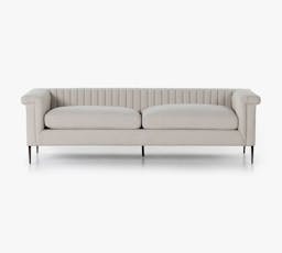 Covey Upholstered Sofa, Cambric Ivory