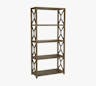 Anders 40" x 85" Etagere Bookcase, Cliffside