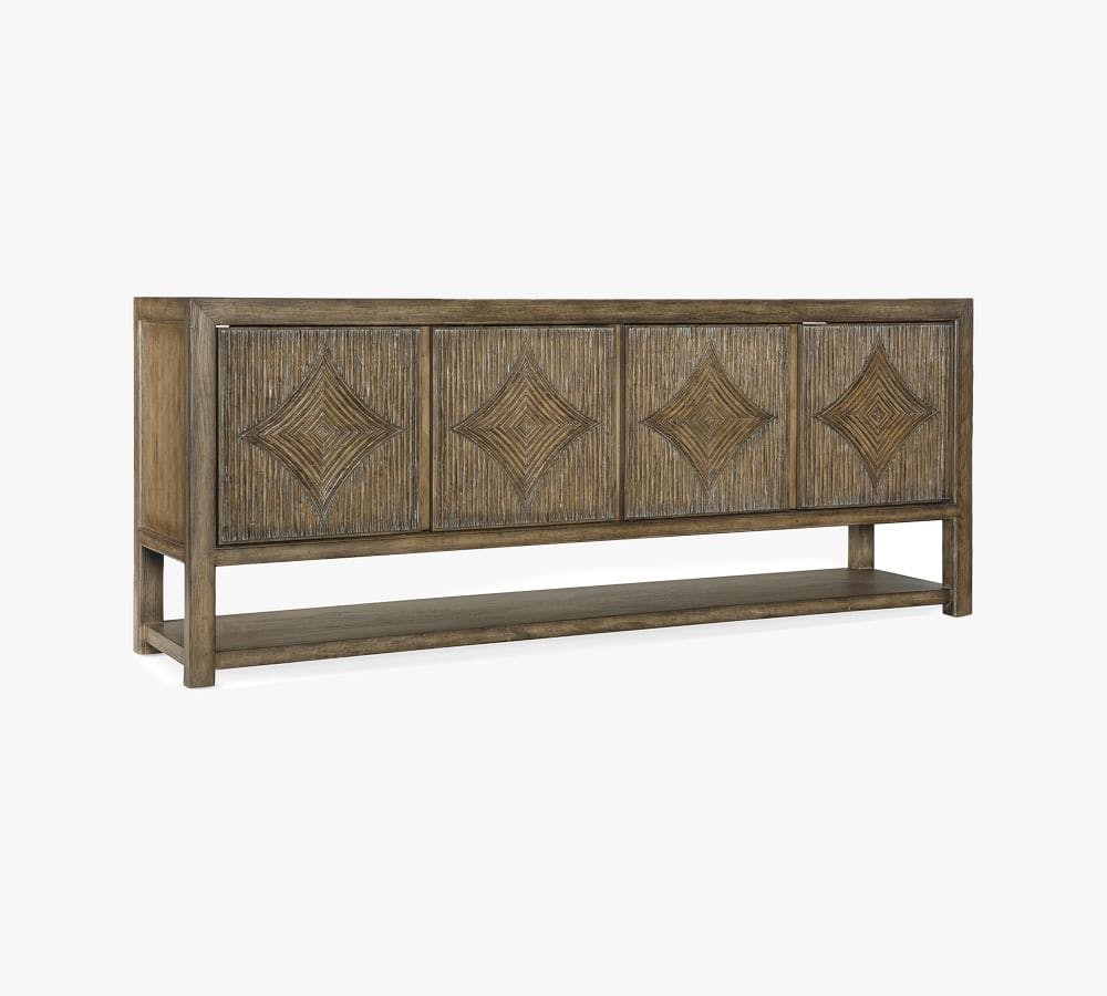 Anders 80" Media Console, Cliffside