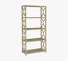 Anders 40" x 85" Etagere Bookcase, Driftwood