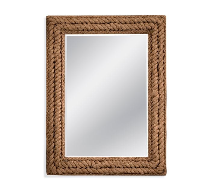 Fort Bragg Rope Wall Mirror 37" x 49"
