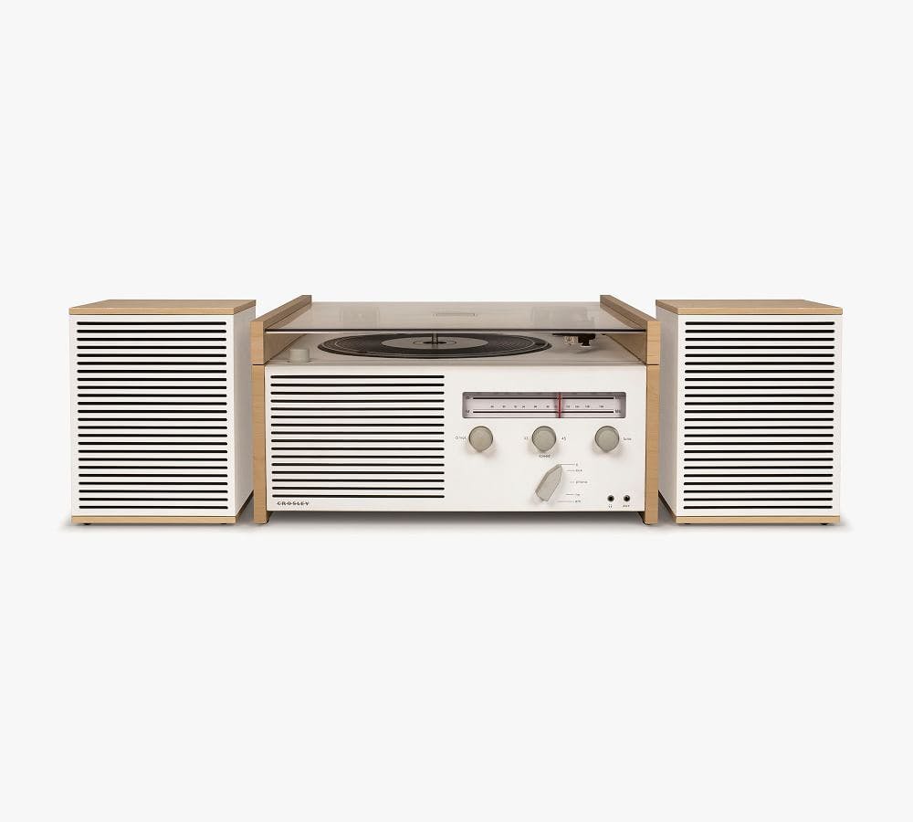 Crosley Switch II Entertainment System, White
