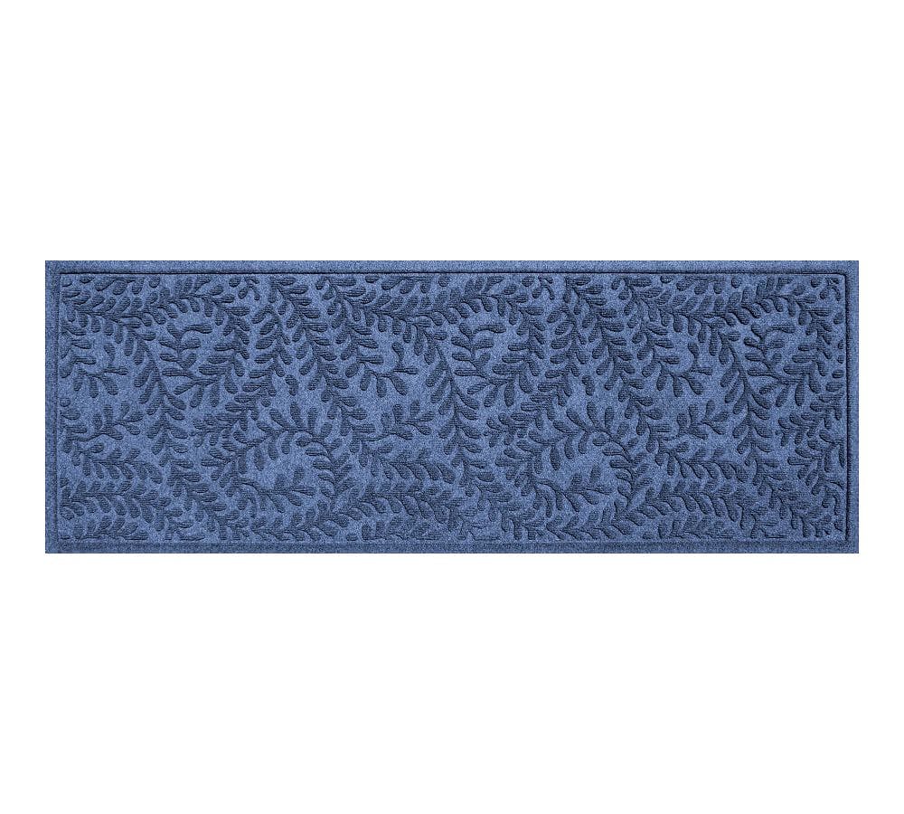 Waterhog Boxwood Doormat, 1.8 x 5', Navy