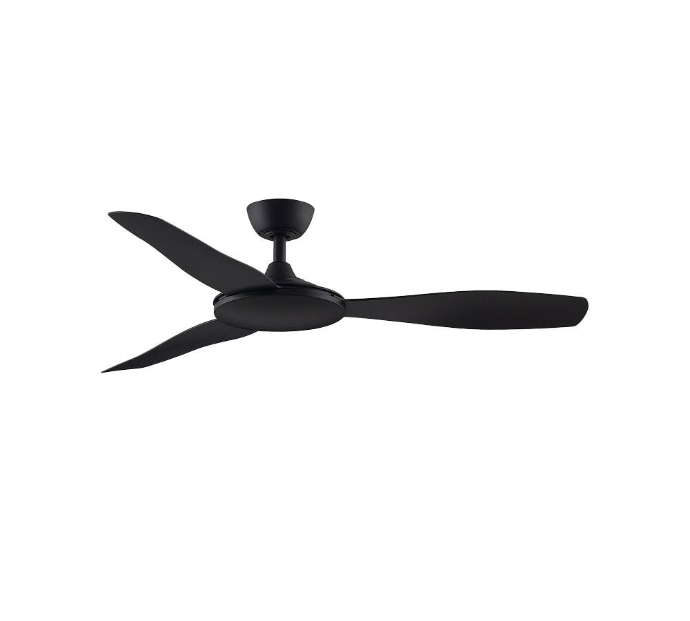 52" Glideaire Indoor/Outdoor Ceiling Fan, Black