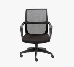 Ari Swivel Desk Chair, Black