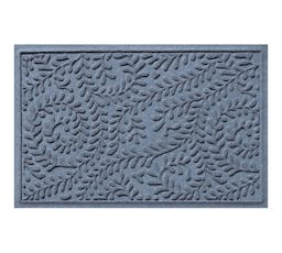 Waterhog Boxwood Doormat, 2 x 3', Bluestone