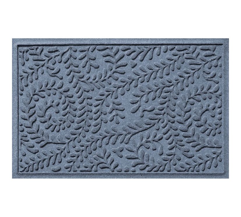 Waterhog Boxwood Doormat, 2 x 3', Bluestone