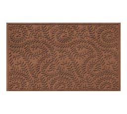 Waterhog Boxwood Doormat, 3 x 5', Dark Brown