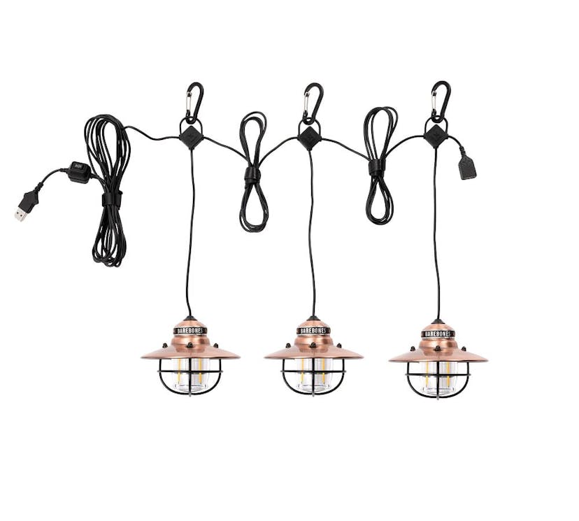 Cage Lantern LED String Lights, 10 ft., Copper