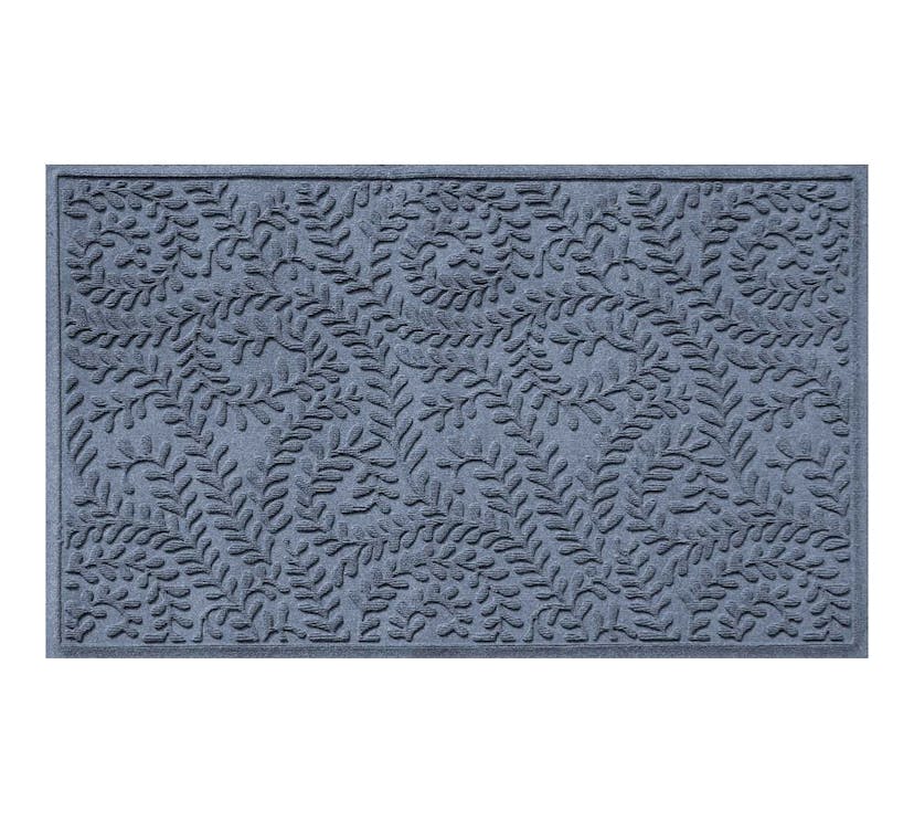 Waterhog Boxwood Doormat, 3 x 5', Bluestone