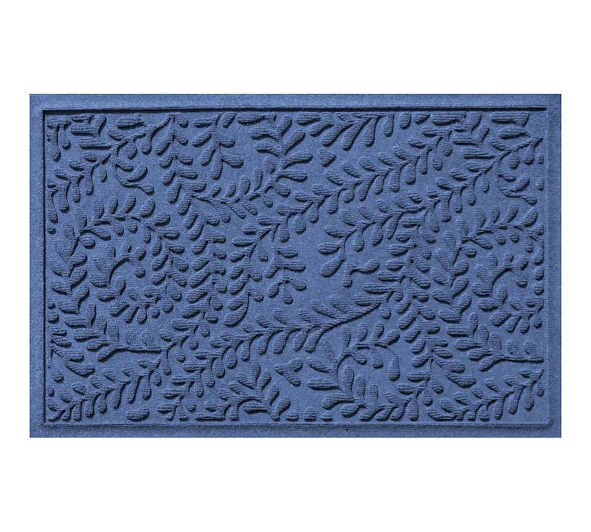 Waterhog Boxwood Doormat, 2 x 3', Navy