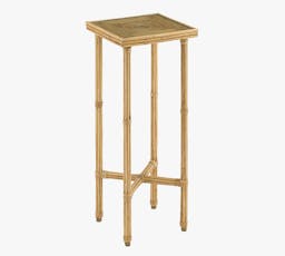 Clement Square Rattan Accent Table