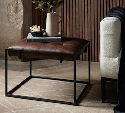 Ford Leather End Table