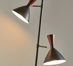 Ravenna Metal 2-Light Floor Lamp