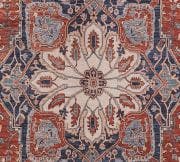 Afshar Vibrant Red Synthetic 2' x 3' Transitional Area Rug