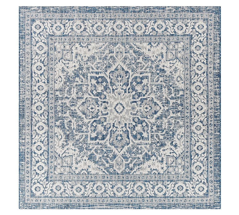 Vienna Antique-Inspired Weather-Resistant Performance Rug