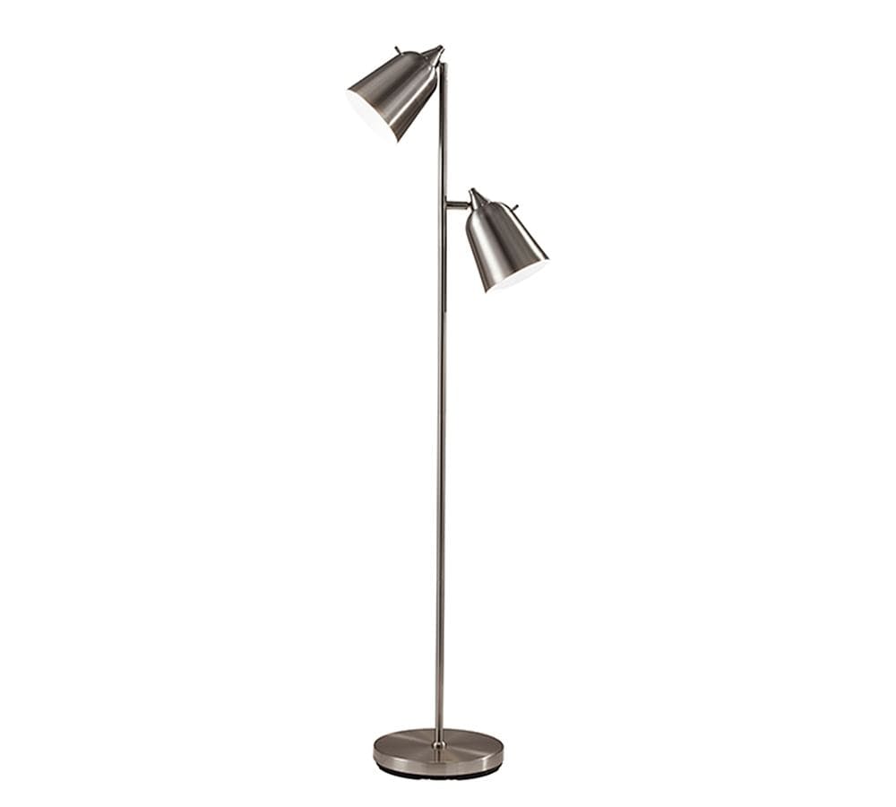 Grande Steel Metal Floor Lamp